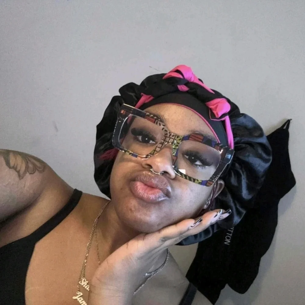 NEW Blue Multicolor Colorblock Oversized Fashion Glasses